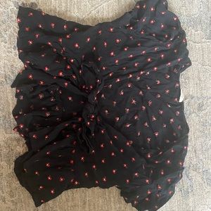 PACSUN black tie front top